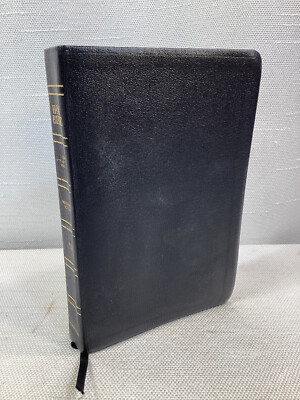 Holy Bible NIV Leather Red Letter, Reference Edition 1988 Zondervan-image