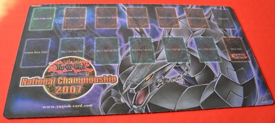 Yu-Gi-Oh! Yugioh YuGiOh National Championship 2007 Cyber Dragon Playmat + Gift-image