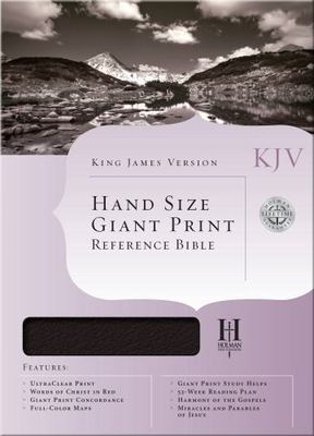 KJV Large Print Personal Size Reference Bible- 1433601052, Editor, leather bound-image
