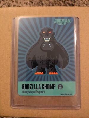 Abominable Toys Godzilla Chomp Card Heat Ray Trading Cards Series 1 LE350-image