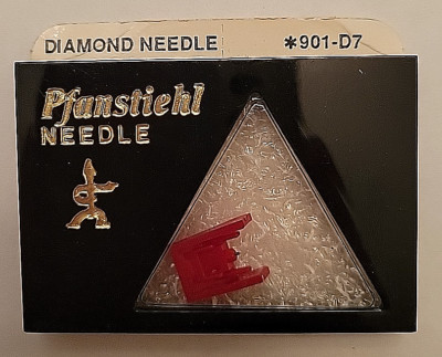 Pfanstiehl 901-D7 Diamond Needle for Sanyo, Fisher. New old stock-image