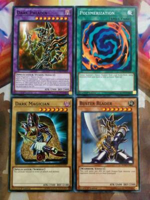 Yugioh Set Dark Paladin Dark Magician Buster Blader Polymerizatio *Hot* + Bonus!-image