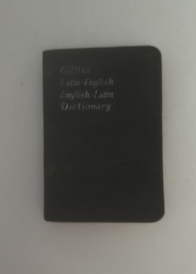 Collins Latin Gem Dictionary: Latin-English English-Latin Pocket-sized 1963 VTG-image