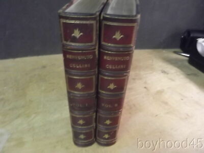 The Life of Benvenuto Cellini Trans. by J.A. Symonds-2 Vol, Set Leather-image