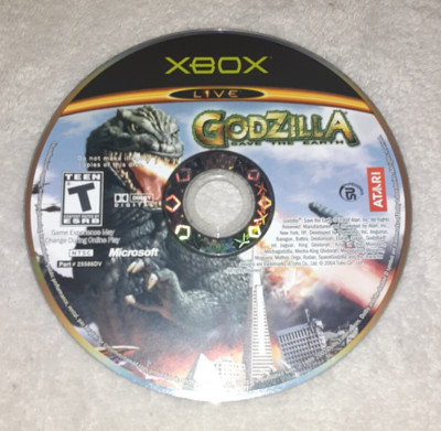 Godzilla - Save the Earth Microsoft Original XBox NTSC Atari Disc Only-image