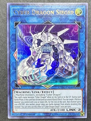 Cyber Dragon Sieger CYHO-EN046 Cybernetic Horizon 1st Edition A100-image