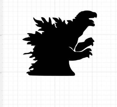 GODZILLA Kaiju Vinyl Decal Car Wall Window Sticker, GODZILLA VS KONG!-image