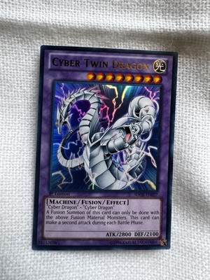 Yugioh Cyber Twin Dragon - SDCR-EN037 - Ultra Rare - 1st Edition  VLP/LP-image
