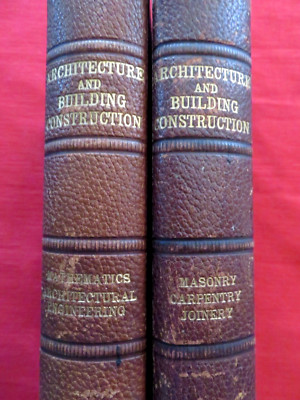 1900 ARCHITECTURE AND BUILDING CONSTRUCTION / International Textbook-image