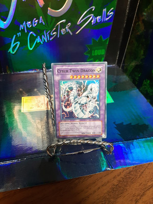 Cyber Twin Dragon CRV-EN035 Super Rare 1st Edition Near Mint Yugioh-image
