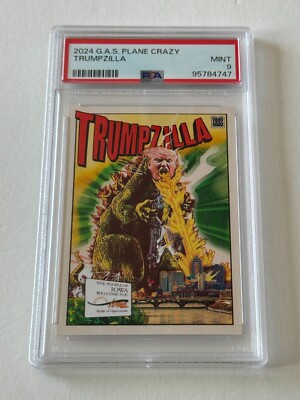 2024 GAS Donald J Trump TRUMPZILLA Godzilla IOWA CAUCUS President Election PSA 9-image
