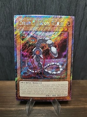 Cyber Dragon Core (Platinum Secret Rare) RA04-EN013 Quarter Century Stampede 1st-image