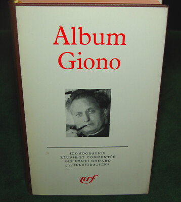 Leather Bound - Album Giono. Iconographie réunie et commentée par Henri Godard-image