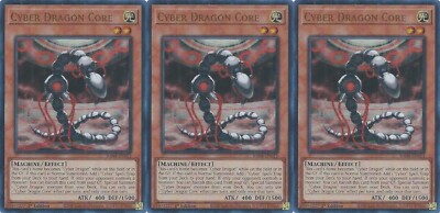 3x Cyber Dragon Core | RA04-EN013 | UR | 1st Ed | Near Mint-image