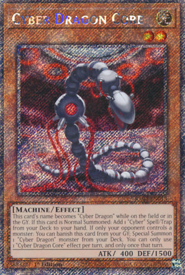 1X NM Cyber Dragon Core - RA04-EN013 - Platinum Secret Rare 1st Edition-image