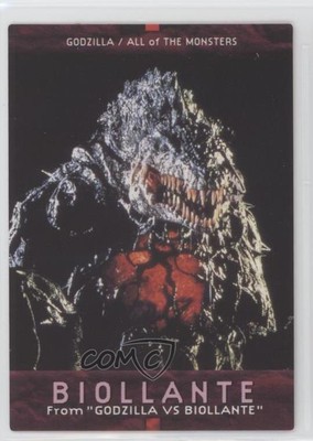 1996 Bandai Carddass Godzilla All of The Monsters Biollante #44 0b67-image