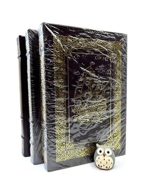 EASTON PRESS Lives of Pirates Blackbeard Buccaneer King Pirate Hunter 3V Leather-image