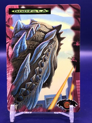 Godzilla Movie Film 1998 06 Card Bandai Japanese-image