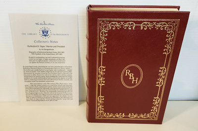 EASTON PRESS Rutherford B. Hayes Ari Hogenboom 1996 Leathed Deluxe Ed-image