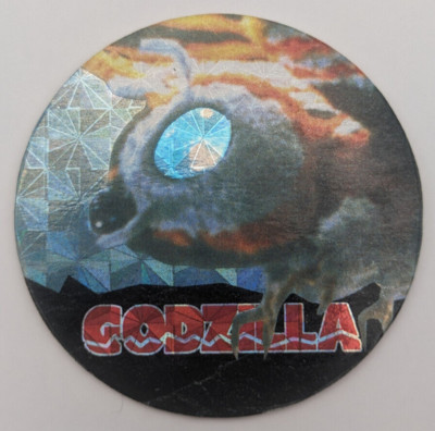 Mothra Holo 52 Godzilla New Cap Collection Menko Amada Card Toho 1995 Japan-image