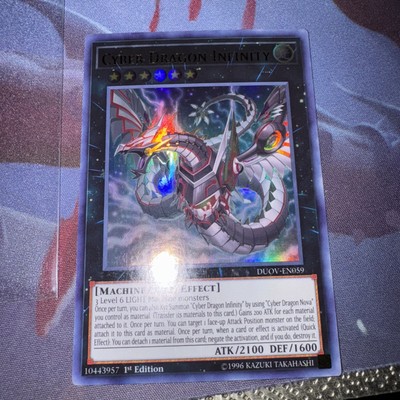 Cyber Dragon Infinity DUOV-EN059 Duel Overload 1st Edition-image