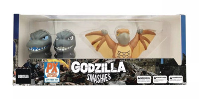 Godzilla Smashies SDCC 2021 Stress Dolls 3 pc Set LE 2000 Surreal Entertainment-image