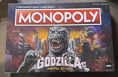 Monopoly Godzilla | Featuring Familiar Locations and Iconic Kaiju Monsters-image