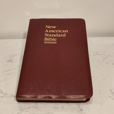 New American Standard Bible Updated Text Edition Faux Leather  Concordance -image