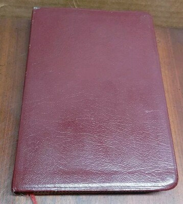 Holy Bible King James Version Reference Genuine Bound Leather-image