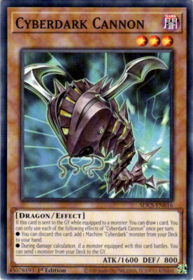 Structure Deck: Cyber Strike #SDCS-EN016 Cyberdark Cannon-image