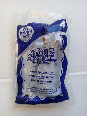 Cyber End Dragon Action Figure #4 - 2006 Yu-Gi-Oh! GX - McDonalds Happy Meal Toy-image