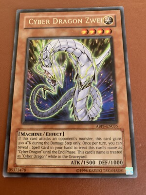 YUGIOH CYBER DRAGON ZWEI RARE ABPF-EN035 -image