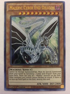 Yugioh Malefic Cyber End Dragon Ultra GFP2-EN101 1st NM Preorder 5/6-image