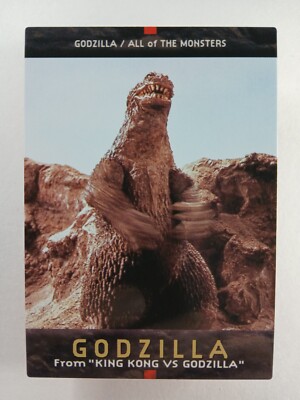 Godzilla #10 - Toho Monster Carddass Masters (1996 Japanese card) vintage kaiju-image