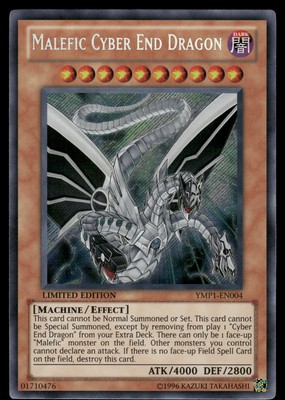 Yugioh! Malefic Cyber End Dragon YMP1-EN004 Secret Rare-image