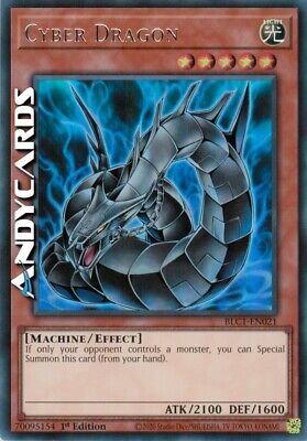 CYBER DRAGON • (Cyber Dragon) • Ultra R Silver • BLC1 EN021 • 1Ed • Yugioh!-image