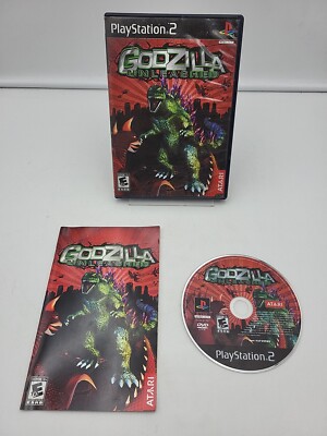 Godzilla: Unleashed (Sony PlayStation 2, 2007) CIB. * TESTED *-image