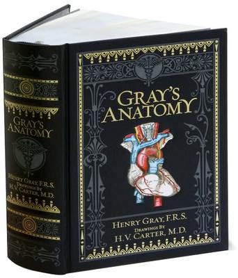 GRAY'S ANATOMY ~ MASSIVE ILLUS HC LEATHER BOUND GIFT ED - LAST ONE!-image