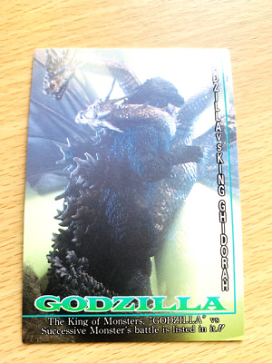 Godzilla VS King Ghidorah 1995  CARD No.49 TOHO  From Japan  E-50-image