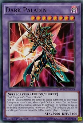 SDMY-EN043 DARK PALADIN COMMON 1ST EDITION YuGiOh CARD-image