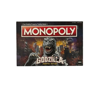 Monopoly Godzilla Monster Edition – Preowned & Complete 2020 Hasbro Board Game-image