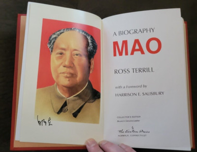 EASTON PRESS-MAO: A BIOGRAPHY by ROSS TERRILL, 1991 LEATHER BOUND EDITION-image