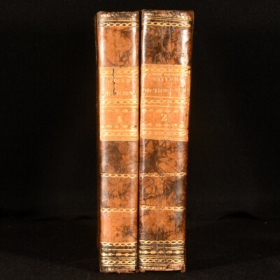 1783 2 Vols Dictionnaire Royal Francois-Anglois et Anglois- Francois Boyer Le...-image