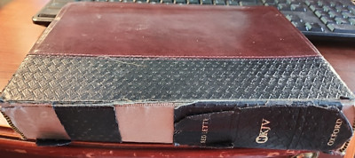 Scofield Study Bible Thumb Index NKJV 2002 Red Letter 4/IRRI Red/Black Leather-image