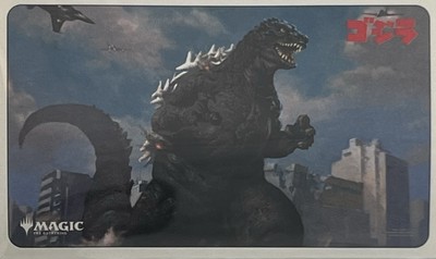 Official Godzilla Primeval Champion Playmat Sealed Japan Exclusive MTG Very Rare-image