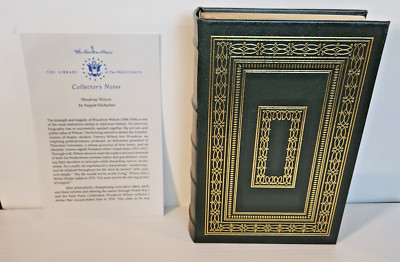 EASTON PRESS Woodrow Wilson August Heckscher Leather Presidents Collector's Ed-image