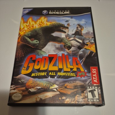 Nintendo GameCube Game-RARE CIB Godzilla: Destroy All Monsters Melee: W/ Manual-image