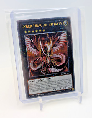 Yu-Gi-Oh! - Cyber Dragon Infinity - RA04-EN068 Quarter Century Secret Rare NM-image