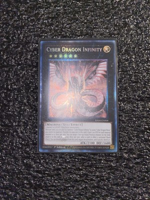 Yugioh Cyber Dragon Infinity RA04-EN068 Prismatic Collector's Rare NM-image