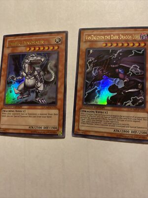 CYBER DINOSAUR, VAN’DALGYON THE DARK DRAGON LORD -Holo LIMITED ED Yugioh-image